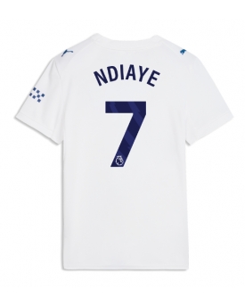 Manchester City Iliman Ndiaye #7 Maglia Gara Terza Repliche 2026-27 Donna Maniche Corte Manchester City Iliman Ndiaye #7 Maglia Gara Terza Repliche 2026-27 Donna Maniche Corte